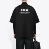 Μπλούζα Crew με κοντά μανίκια “Μαύρο” 622251TIM391000