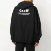 Μπλούζα με αλφάβητο και φερμουάρ, Unisex, Μαύρο 620974TIV751070
