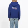 Μπλούζα με εκτύπωση λογότυπου, Unisex, Μπλε 508205TBV144540