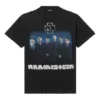 Μπλούζα με κοντά μανίκια Rammstein Germany Band Crossover Μαύρη 670943TLV511000