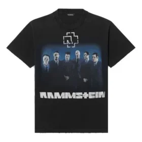 Μπλούζα με κοντά μανίκια Rammstein Germany Band Crossover Μαύρη 670943TLV511000