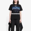 Μπλούζα με κοντά μανίκια Rammstein Germany Band Crossover Μαύρη 670943TLV511000