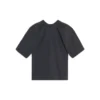 Μπλούζα με λογότυπο, κοντό μανίκι, Unisex, Μαύρο 583098TFV598465