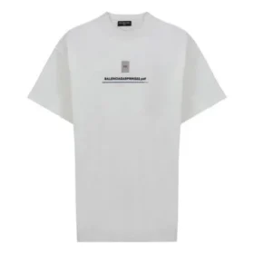 Μπλούζα με λογότυπο σε μορφή PDF, υπερμεγέθη, «Off White» 676589TLVF79016