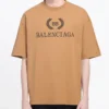 Μπλούζα με μοτίβο BB, κοντό μανίκι, Unisex, χακί 578139TEV529610