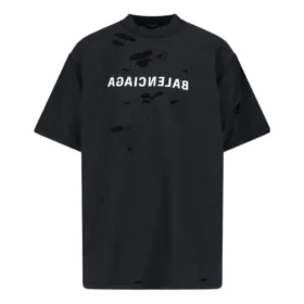 Μπλούζα Mirror Balenciaga Inside Out «Μαύρο-Λευκό» 720198TQVP31569