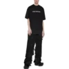Μπλούζα Mirror Balenciaga με μεσαία εφαρμογή «Μαύρο» 612966TNVR21070