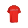 Μπλούζα T-shirt με λογότυπο και κανονική εφαρμογή “Bright Red” 612965TMVF43168