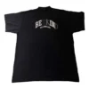 Μπλούζα T-shirt με στρογγυλό λαιμό BE KIND “Black” 739028TPVD51569