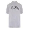 Μπλούζα T-shirt με στρογγυλό λαιμό BE KIND “Grey” 739028TPVD51167