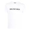 Μπλούζα T-shirt με θολωμένο λογότυπο «Λευκό Μαύρο» 661705TKVD59040