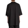Μπλουζάκι Oversized με αυτοκόλλητο μεγέθους «Μαύρο» 720209TNVE41000