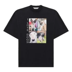 Μπλουζάκι SS21 I Love Dogs Μαύρο 641532TJVH11000