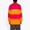 Μπλούζες Polo με μακριά μανίκια και κοψίματα «Raspberry Fluo Orange» 657073TKVA56667