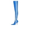 Μποτάκια Balenciaga x adidas originals Knife Over The Knee «Blue» 724074W2ES14090