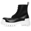 Μποτάκια Strike 20mm «Black White» 590974WA9671090