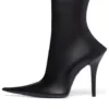 Μποτάκια Witch 110mm «Black Sheepskin» 747603WBCW01000