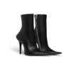 Μποτάκια Witch 110mm «Black Sheepskin» 747603WBCW01000