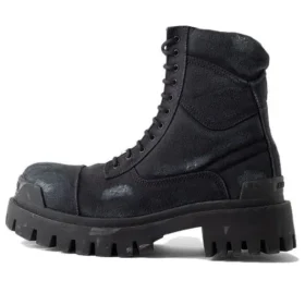 Μπότες Combat Strike 20mm “Washed Black Cotton” 694060W2H111000