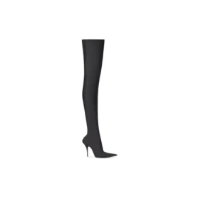 Μπότες πάνω από το γόνατο Knife 110mm «Black Matte Spandex» 719816W2ES01000