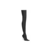 Μπότες πάνω από το γόνατο Knife 110mm «Black Matte Spandex» 719816W2ES01000
