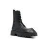 Μπότες Rhino 25mm με κορδόνια «Black Smooth Calfskin» 712638WBB501000