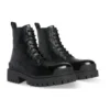 Μπότες Strike με κορδόνια “Black Lambskin” 590974WAD401000