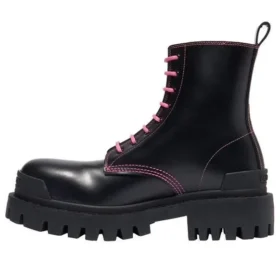 Μπότες Strike με κορδόνια “Black Pink” 590974WA9641085