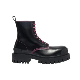 Μπότες Strike με κορδόνια “Black Pink” 590974WA9641085