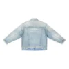 Μπουφάν 3B Sports Vintage Τζιν σε φαρδιά γραμμή «Light Blue» 704299TJW798469