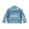 Μπουφάν από φθαρμένο τζιν «Blue» 727840TNW014268