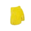 Μπουφάν από συνθετική γούνα Unisex FW21, κίτρινο 663000TKQ077200