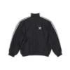 Μπουφάν αθλητικής φόρμας Balenciaga x Adidas με διπλή όψη «Black Green» 725294TNO793230