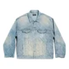 Μπουφάν Bal Diagonal Allover Oversized “Light Blue Japanese Τζιν” 773616TPW534868