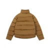 Μπουφάν BB με πλεκτή πλέξη «Brown» 595224TG0262365