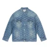 Μπουφάν BB Monogram Large Fit “Μπλε” 675208TMW374437