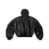 Μπουφάν Bomber με κουκούλα «Black» 750953TOS171000