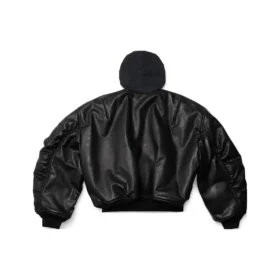 Μπουφάν Bomber με κουκούλα «Black» 750953TOS171000