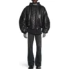Μπουφάν Bomber με κουκούλα «Black» 750953TOS171000