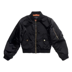 Μπουφάν Bomber με συρρικνωμένη εφαρμογή “Black” 746478TYD311000
