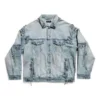 Μπουφάν Cagole Oversized «Μπλε» 764521TDW144016