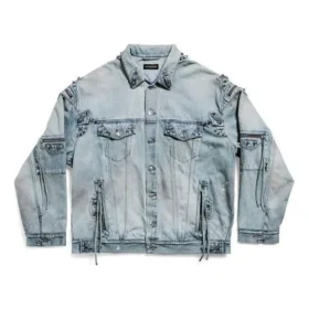 Μπουφάν Cagole Oversized «Μπλε» 764521TDW144016