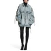Μπουφάν Cagole Oversized «Μπλε» 764521TDW144016