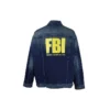 Μπουφάν FBI από τζιν «Blue» 681690TJW754021