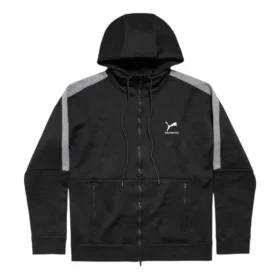 Μπουφάν φόρμας με κουκούλα Balenciaga x Puma «Μαύρο σκούρο γκρι με κηλίδες» 846912TTVB41065