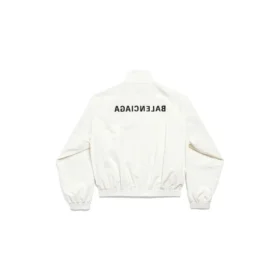 Μπουφάν φόρμας Mirror Balenciaga Regular «Λευκό» 790745TPQ389000