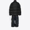 Μπουφάν με επένδυση πούπουλου Oversized «Black» 682695TLO061000