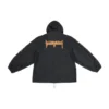 Μπουφάν με κουκούλα Metallica Windbreaker «Black Orange» 698831TMO101000