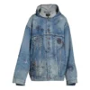 Μπουφάν με κουκούλα oversized «Blue» 719315TNW56-4268