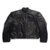 Μπουφάν μοτοσικλετιστή Oversized «Μαύρο» 744983TOS141000
